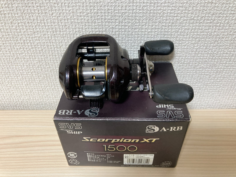 Shimano Baitcasting Reel 09 Scorpion XT 1500 Right Handed From Japan IN BOX