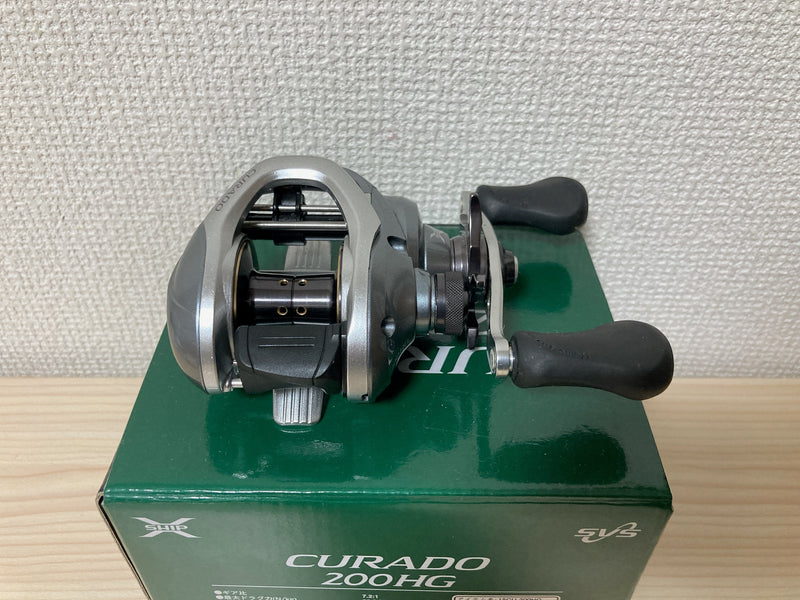 shimano 200 hg curado Shimano Baitcasting Reel 15 CURADO 200HG Right 7.2:1 Fishing Reel IN B