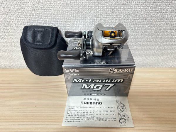 Shimano Baitcasting Reel 07 Metanium Mg7 Right RH522000 Gear Ratio 7.0:1 IN BOX