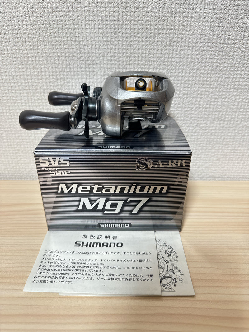 Shimano Baitcasting Reel 07 Metanium Mg7 Right RH522000 Gear Ratio 7.0:1 IN BOX