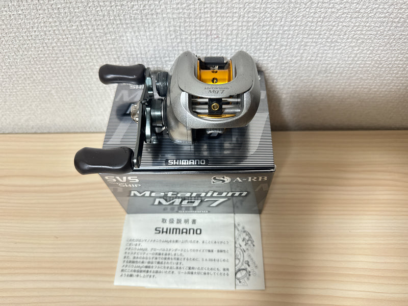 Shimano Baitcasting Reel 07 Metanium Mg7 Right RH522000 Gear Ratio 7.0:1 IN BOX