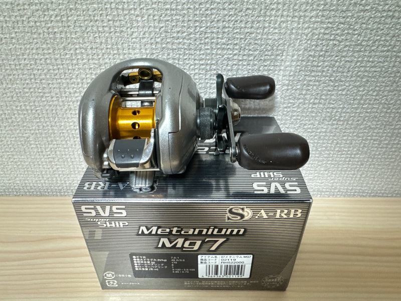 Shimano Baitcasting Reel 07 Metanium Mg7 Right RH522000 Gear Ratio 7.0:1 IN BOX