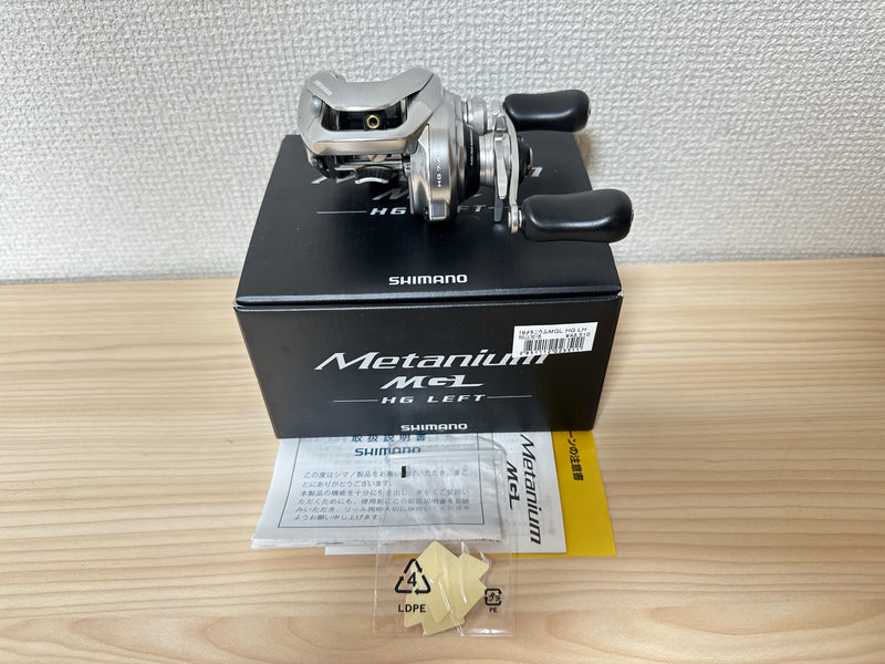 Shimano Baitcasting Reel 16 Metanium MGL HG Left Handed Gear Ratio 7.4:1 IN BOX