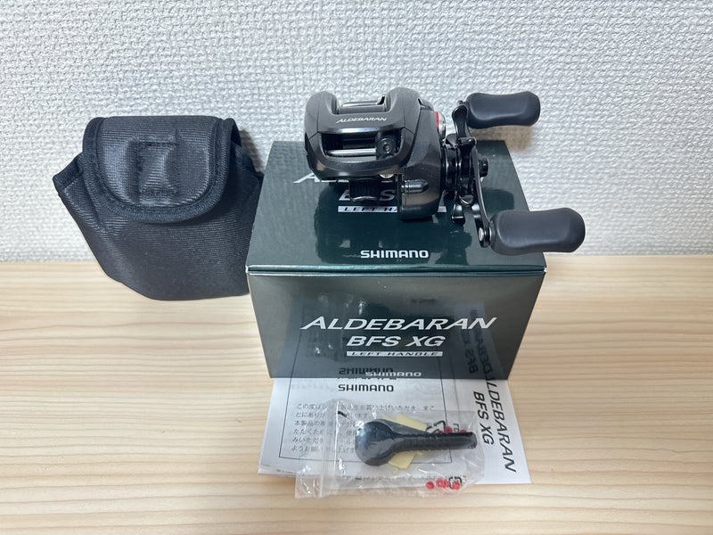 Shimano Baitcasting Reel 12 ALDEBARAN BFS XG Left Gear Ratio 8.0:1 Fishing Reel IN BOX