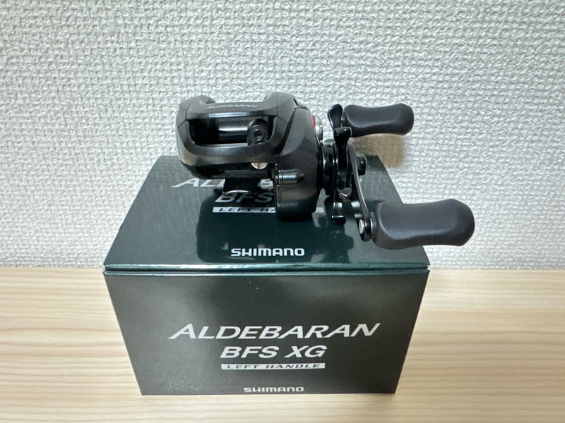 Shimano Baitcasting Reel 12 ALDEBARAN BFS XG Left Gear Ratio 8.0:1 Fishing Reel IN BOX