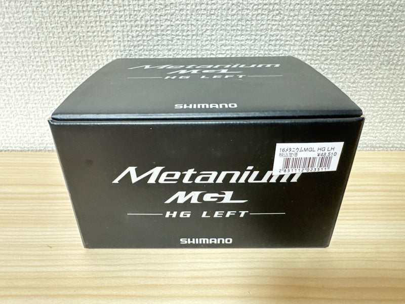 Shimano Baitcasting Reel 16 Metanium MGL HG Left Handed Gear Ratio 7.4:1 IN BOX