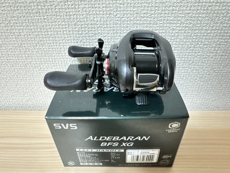 Shimano Baitcasting Reel 12 ALDEBARAN BFS XG Left Gear Ratio 8.0:1 Fishing Reel IN BOX