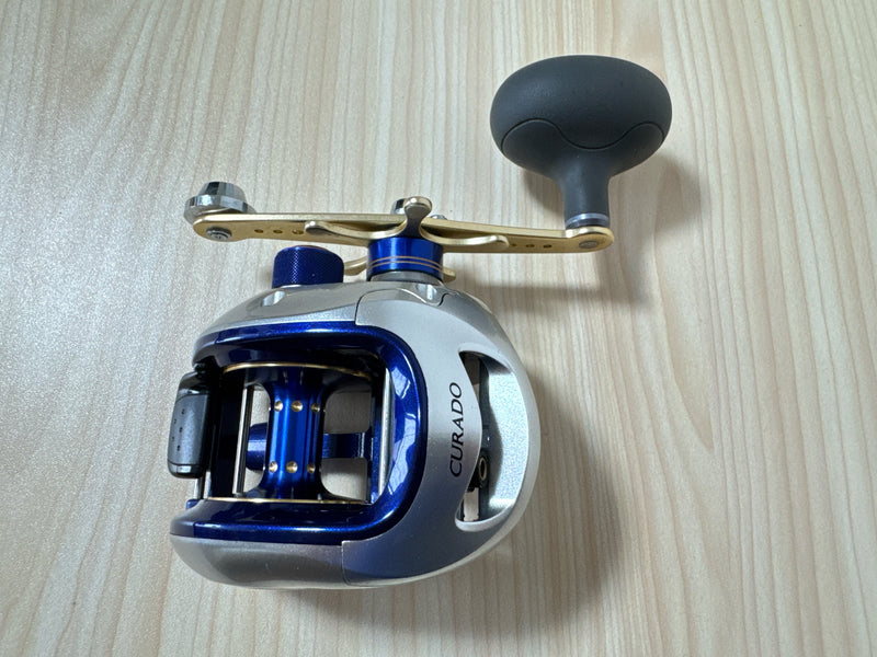 carretilha shimano curado 300 type j Shimano Baitcasting Reel 09 CURADO 301H Type J Left 6.9:1 Fishing Reel #AZ