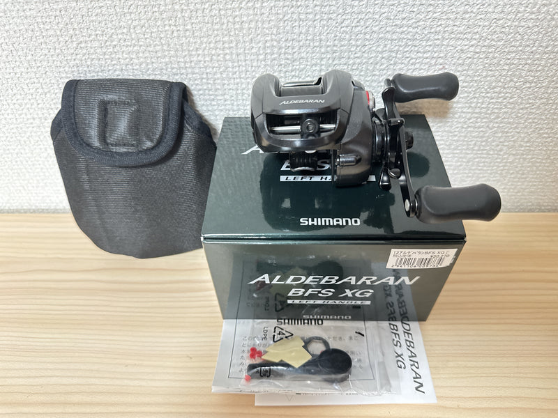 Shimano Baitcasting Reel 12 ALDEBARAN BFS XG Left Gear Ratio 8.0:1 Fishing Reel IN BOX
