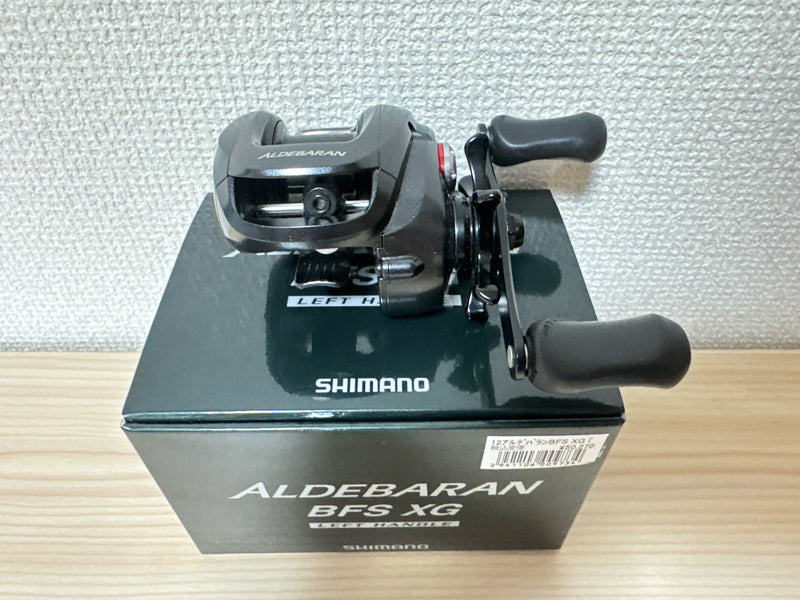Shimano Baitcasting Reel 12 ALDEBARAN BFS XG Left Gear Ratio 8.0:1 Fishing Reel IN BOX