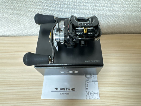 DAIWA Baitcasting Reel 18 Zillion TW HD 1520H Right Gear Ratio 6.3 IN BOX