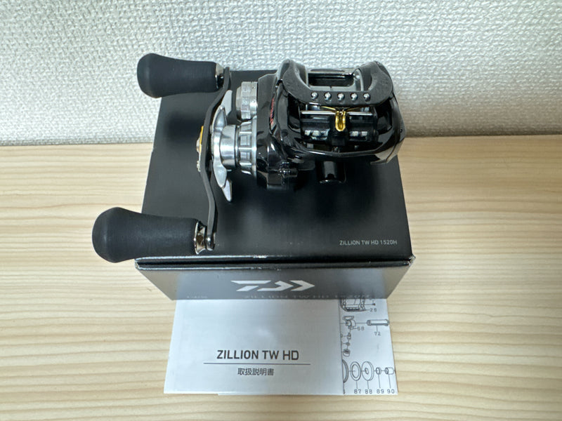 DAIWA Baitcasting Reel 18 Zillion TW HD 1520H Right Gear Ratio 6.3 IN BOX
