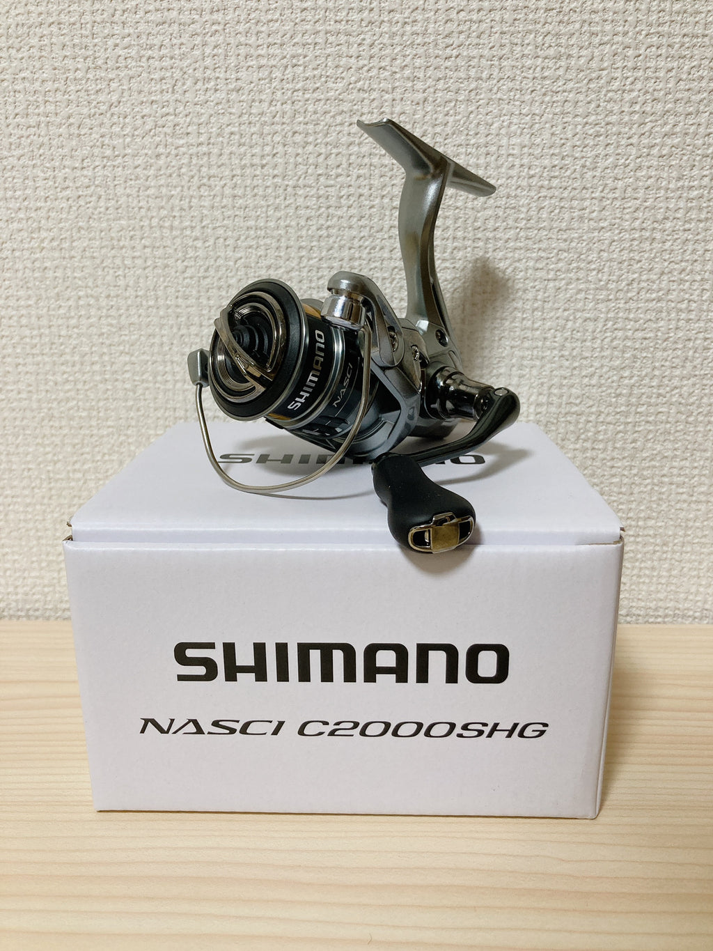 Shimano Spinning Reel 21 NASCI C2000SHG Gear Ratio 6.0:1 FIshing Reel