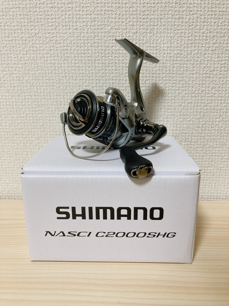 shimano spinning reel 21 nasci 500 used