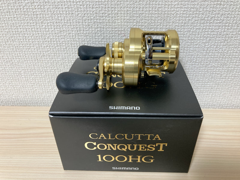 Shimano Baitcasting Reel 21 CALCUTTA CONQUEST 100HG Right 7.4:1 Fishing IN BOX