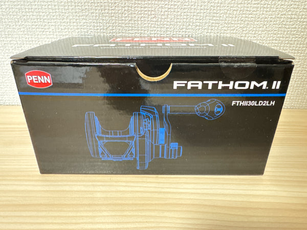 PENN International Baitcasting Reel FATHOM II 2 Speed 30LD2 LH Left IN BOX