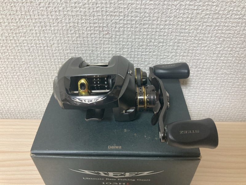 Daiwa Baitcasting Reel STEEZ 103HL Left Handle Gear Ratio 6.3:1 Fishing IN BOX