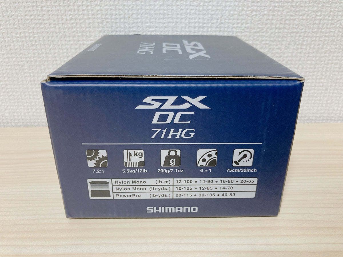 Shimano Baitcasting Reel 23 SLX DC 71HG Left Gear Ratio 7.2:1 Fishing