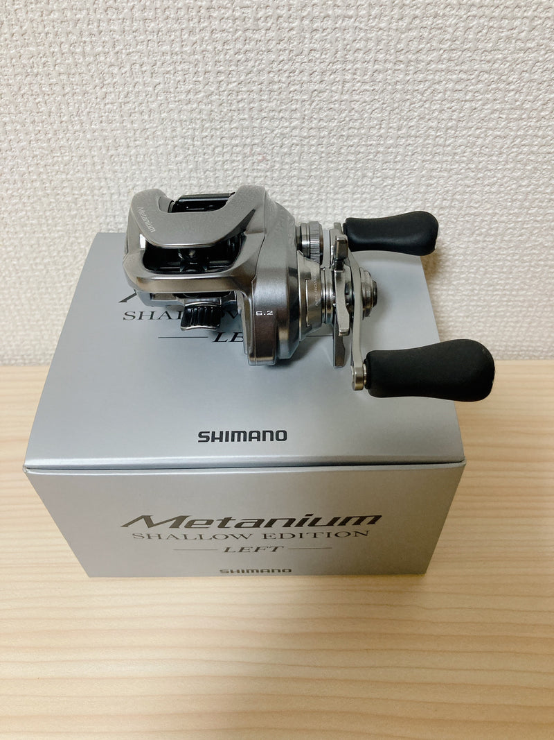 Shimano Baitcasting Reel 22 Metanium Shallow Edition Left 6.2:1 Fishing IN BOX