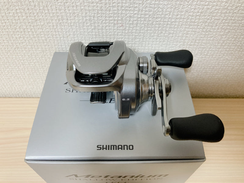 Shimano Baitcasting Reel 22 Metanium Shallow Edition Left 6.2:1 Fishing IN BOX