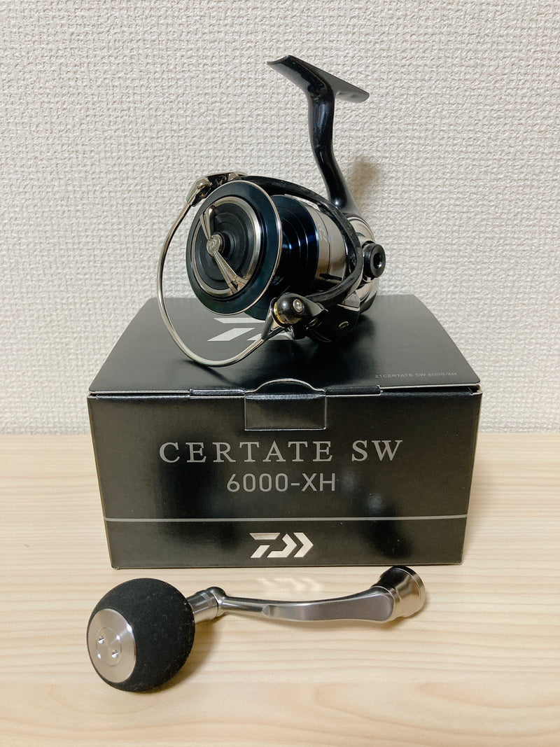 Daiwa Spinning Reel 21 Celtate SW 6000-XH Gear Ratio 6.2 Fishing Reel
