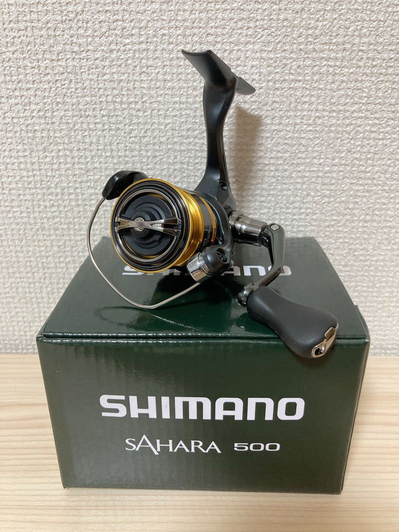 all shimano 500 reels Shimano Spinning Reel 22 SAHARA 500 Gear Ratio 5.6:1 Fishing Reel IN B
