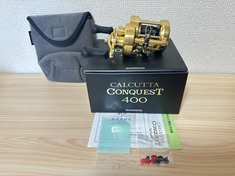 SHIMANO CALCUTTA CONQUEST 400 本体 Shimano 18 CALCUTTA CONQUEST 400 Right Baitcasting Reel with