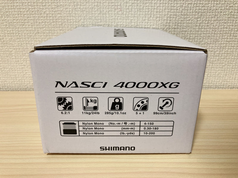 Shimano Spinning Reel 21 Nasci - 4000XG