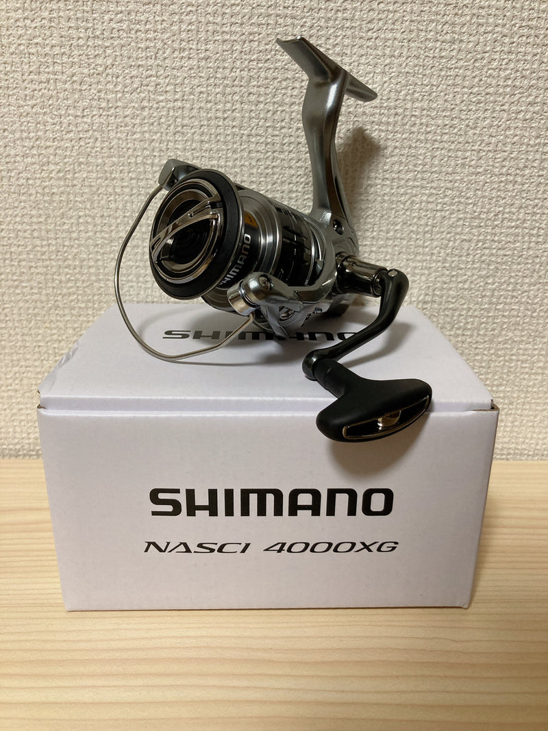 reel shimano murah Shimano Spinning Reel 21 NASCI 4000XG Gear Ratio 6.2:1 Fishing Reel IN