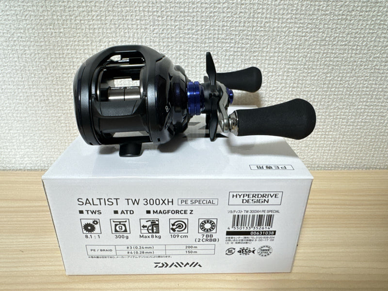 Daiwa Baitcasting Reel 23 SALTIST SV TW 300XH PE SPECIAL Right 8.1:1 IN BOX