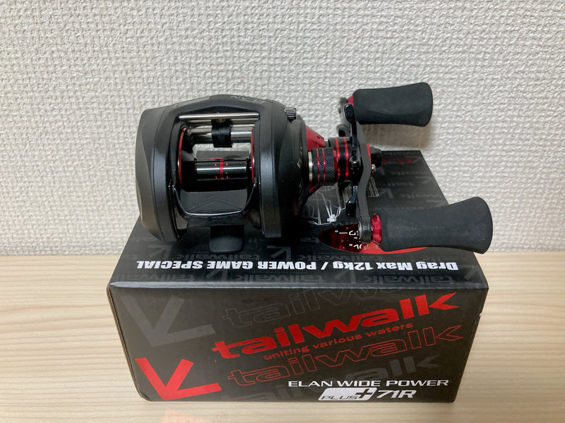 elan fishing reel Tailwalk Baitcasting Reel ELAN WIDEPOWER PLUS 71R JIGGING