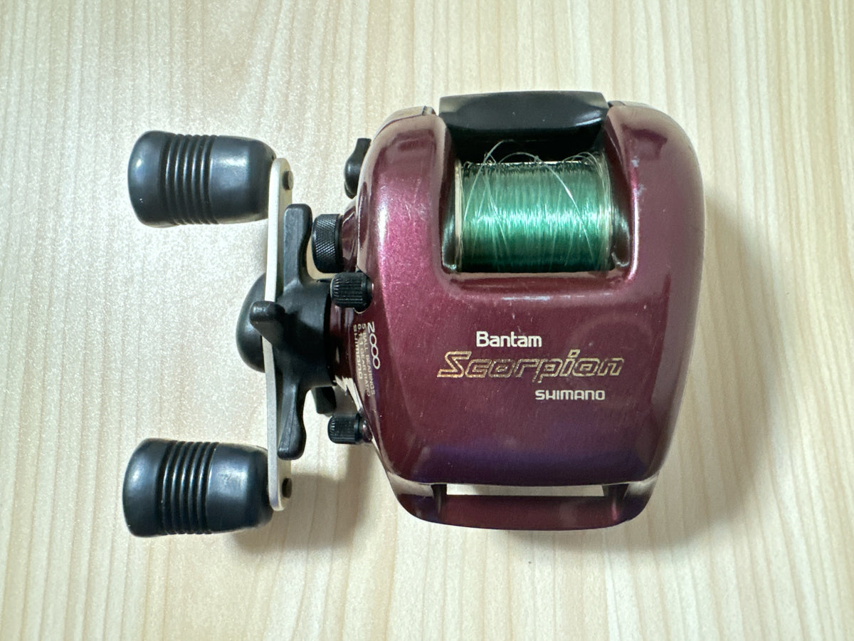 shimano bantam scorpion rods Shimano Baitcasting Reel Bantam Scorpion 2000 Right Gear Ratio 6.1:1 F