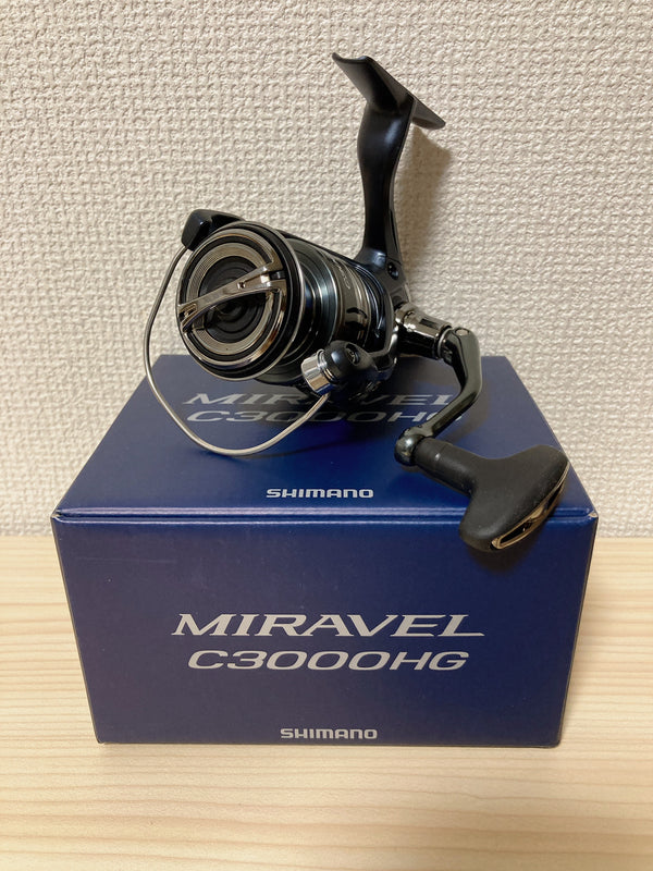 Shimano Spinning Reel 22 MIRAVEL C3000HG Gear Ratio 6.2:1 Fishing Reel IN BOX