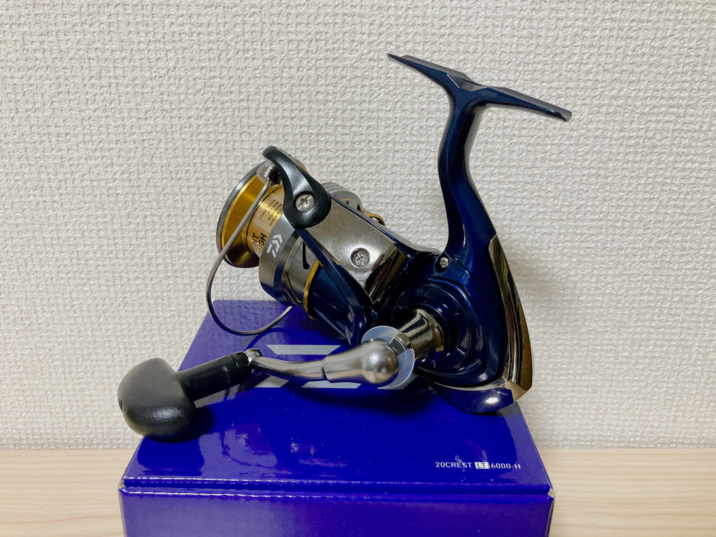Daiwa Spinning Reel 20 CREST LT6000-H Gear Ratio 5.7:1 Fishing Reel IN