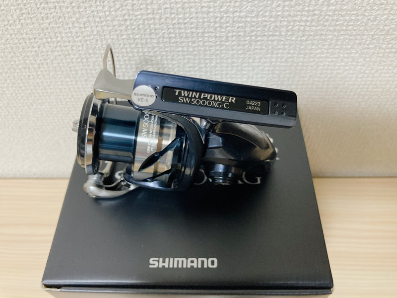 Shimano Spinning Reel 21 TWIN POWER SW 5000XG 6.2:1 Fishing Reel IN BOX