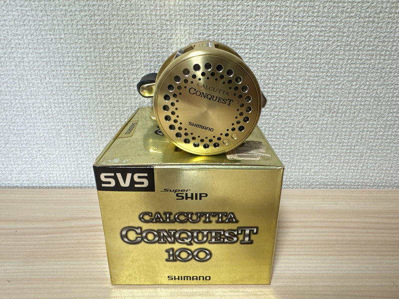 Shimano Baitcasting Reel 01 CALCUTTA CONQUEST 100 Right RH442100 Fishing IN BOX
