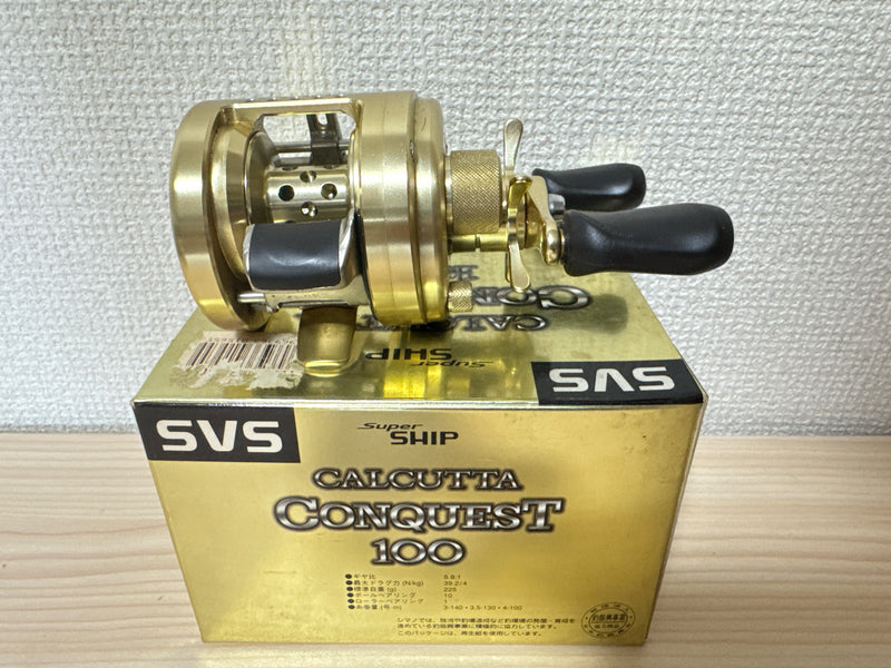 Shimano Baitcasting Reel 01 CALCUTTA CONQUEST 100 Right RH442100 Fishing IN BOX