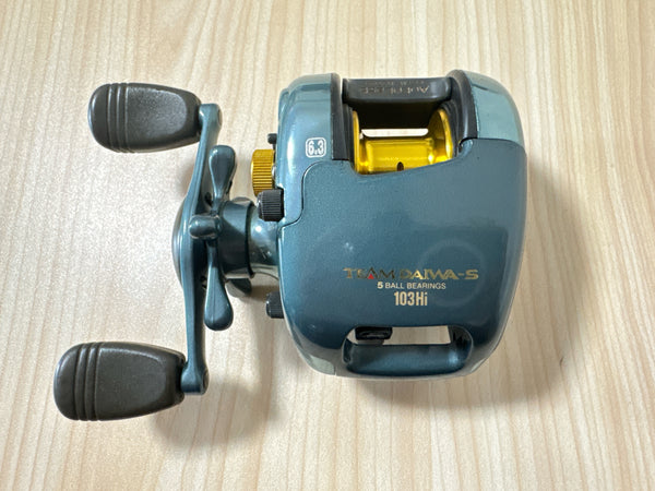 Daiwa Baitcasting Reel TEAM DAIWA-S 103Hi Made In Japan Used Reel #AE