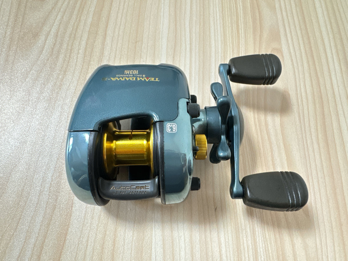 Daiwa Baitcasting Reel TEAM DAIWA-S 103Hi Made In Japan Used Reel #AE