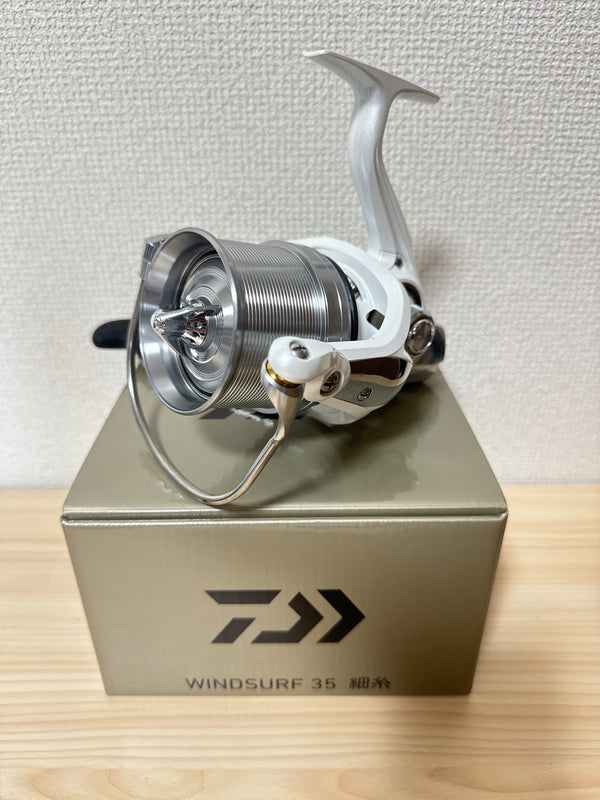 DAIWA Spinning Reel 17 Wind Surf 35 Fine Thread genuine From Japan