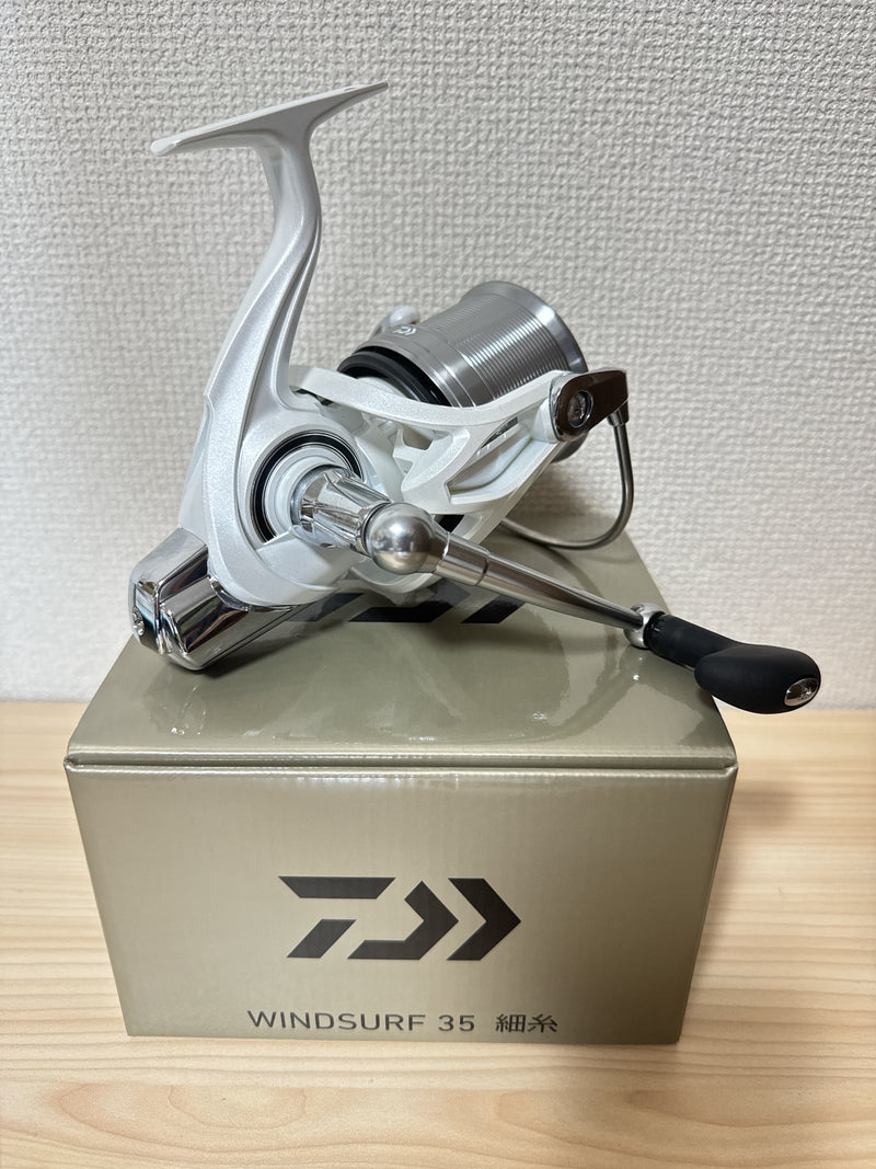 DAIWA Spinning Reel 17 Wind Surf 35 Fine Thread genuine From Japan