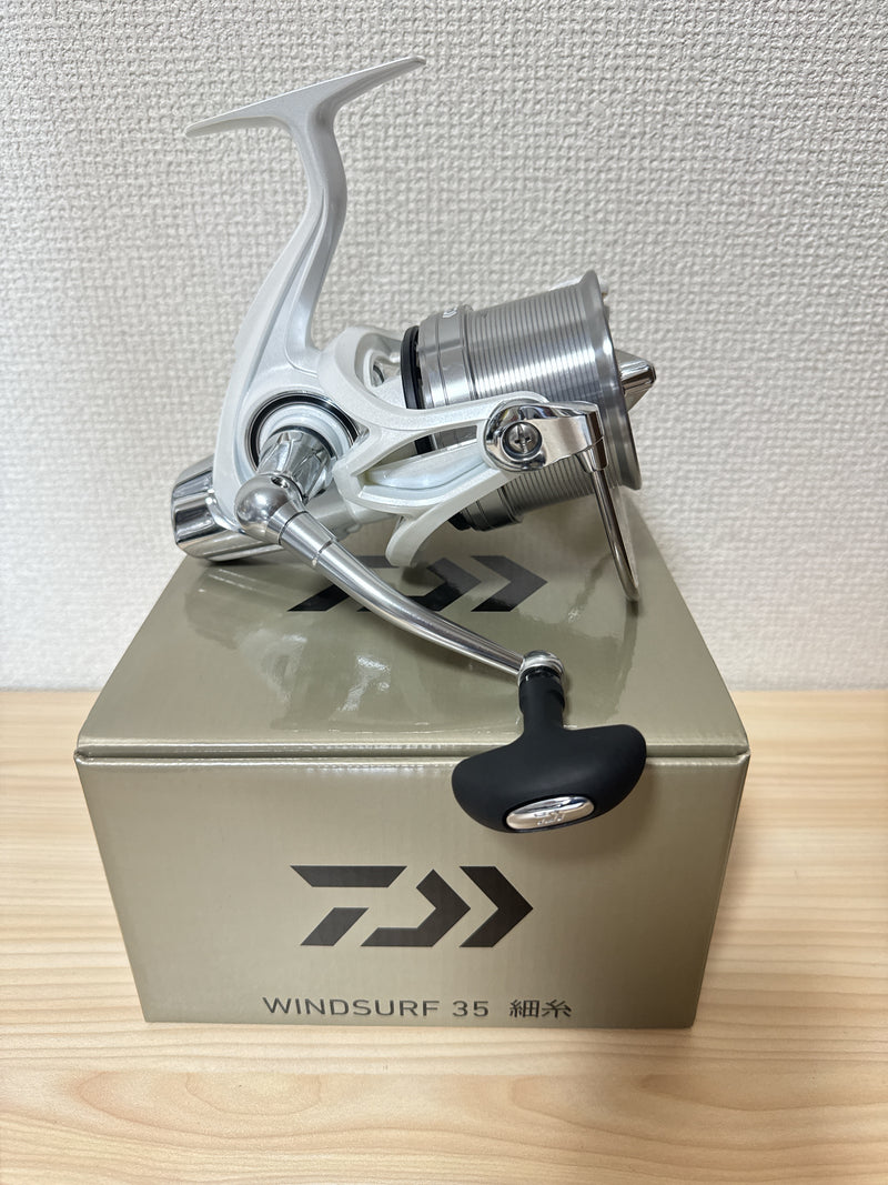 DAIWA Spinning Reel 17 Wind Surf 35 Fine Thread genuine From Japan