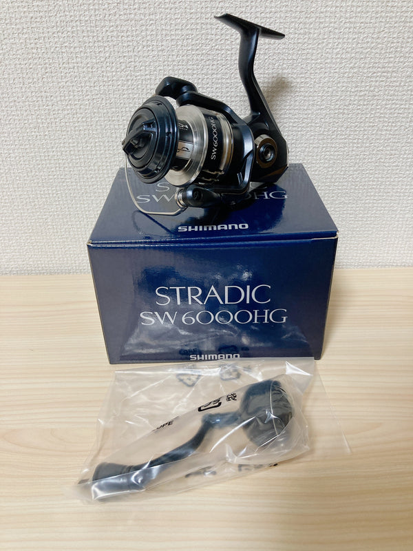 Shimano Spinning Reel 20 STRADIC SW 6000HG Gear Ratio 5.7:1 Fishing Reel IN BOX