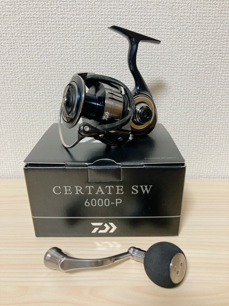 daiwa certate sw spinning reel Daiwa Spinning Reel 21 Certate SW 6000-P Gear Ratio 4.9 IN BOX
