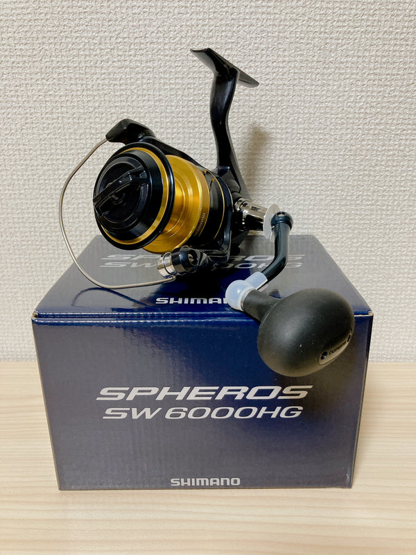 Shimano Spinning Reel 21 SPHEROS SW 6000HG Gear Ratio 5.7:1 Fishing Reel IN BOX