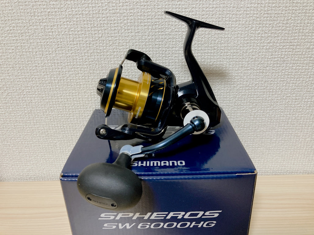 Shimano Spinning Reel 21 SPHEROS SW 6000HG Gear Ratio 5.7:1 Fishing Re