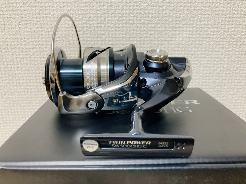 Shimano Spinning Reel 21 TWIN POWER SW 5000HG 5.7:1 Fishing Reel IN BOX