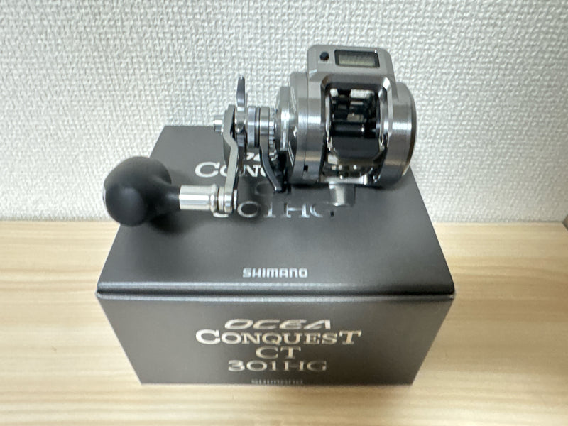 Shimano Baitcasting Reel 24 OCEA CONQUEST CT 301HG LEFT 6.2:1 Fishing Reel IN BOX