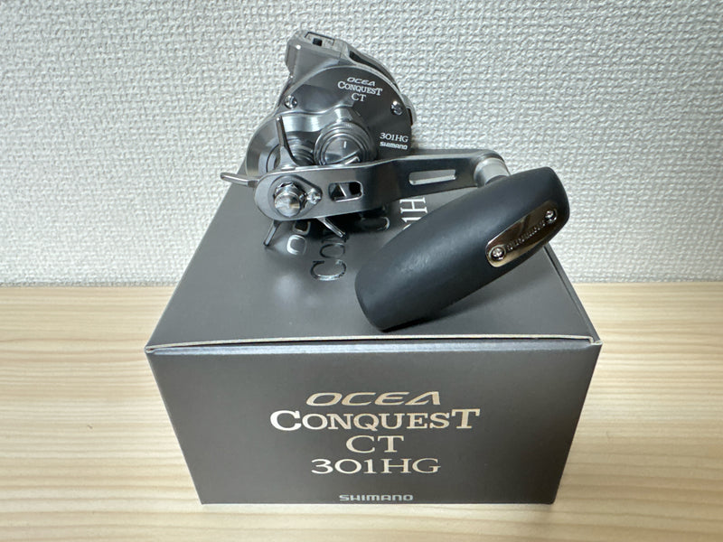 Shimano Baitcasting Reel 24 OCEA CONQUEST CT 301HG LEFT 6.2:1 Fishing Reel IN BOX