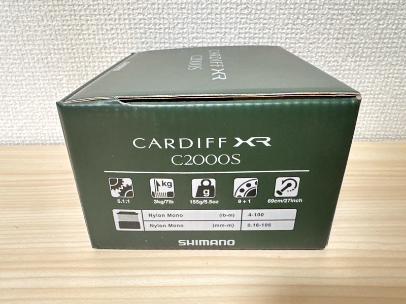 Shimano Spinning Reel 23 CARDIFF XR C2000S Gear Ratio 5.1:1 Fishing Reel IN BOX